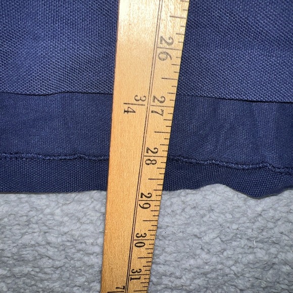 Polo Ralph Lauren Shirt Men's XXL 2XL Blue/Big Pony Rose Patch Embroider *Rare - Picture 8 of 8